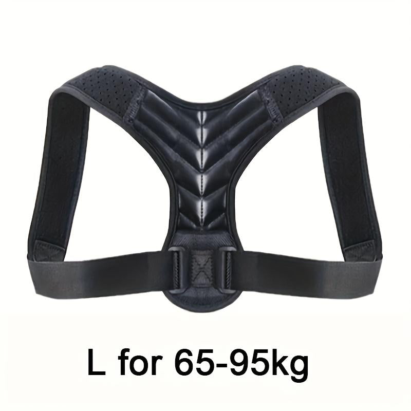 Universal Back Support Brace for Improved Posture, Adjustable Body Shaping Belt for Men and Women, Breathable and Professional Quality